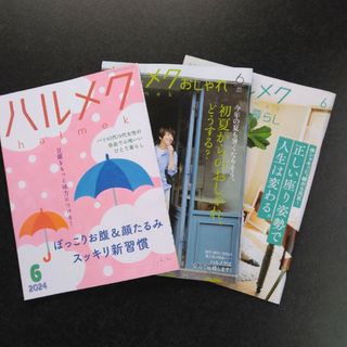 ハルメク2024年6月号　別冊2冊付き(生活/健康)