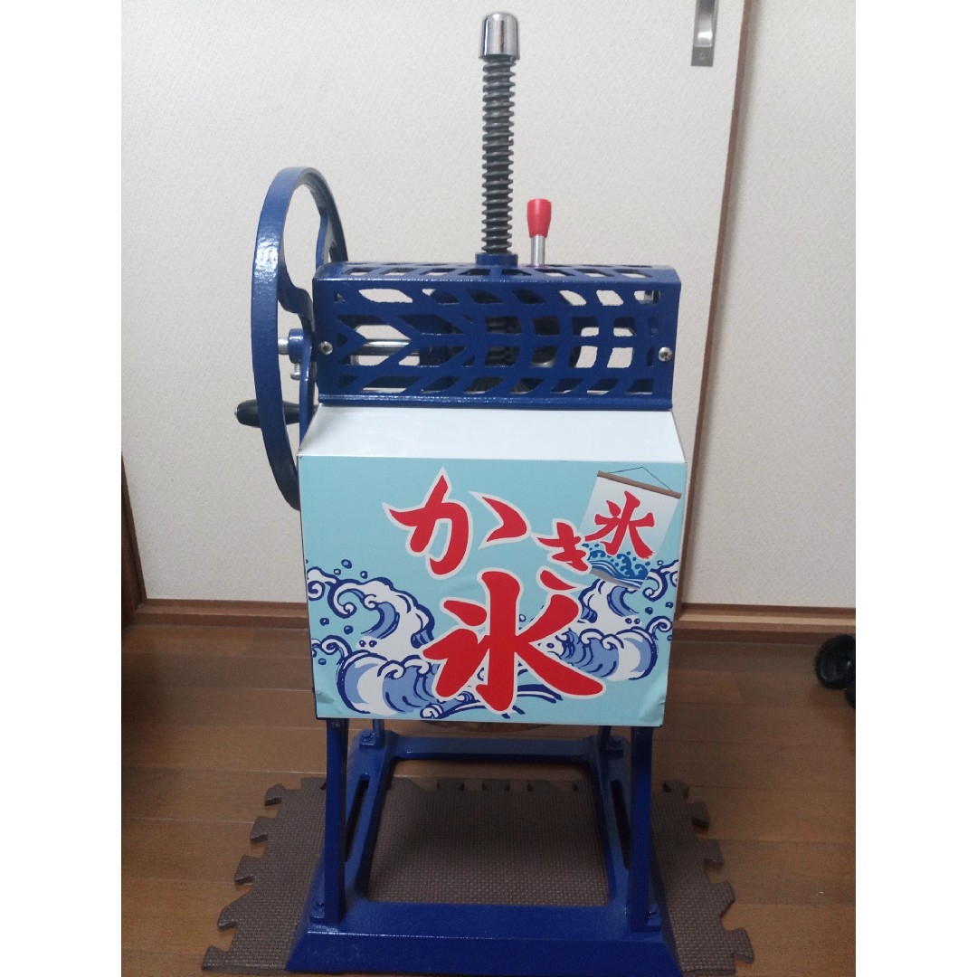 再出品かき氷機(手動)昭和レトロ 背負え 再出品かき氷機(手動)昭和レトロ 背負え