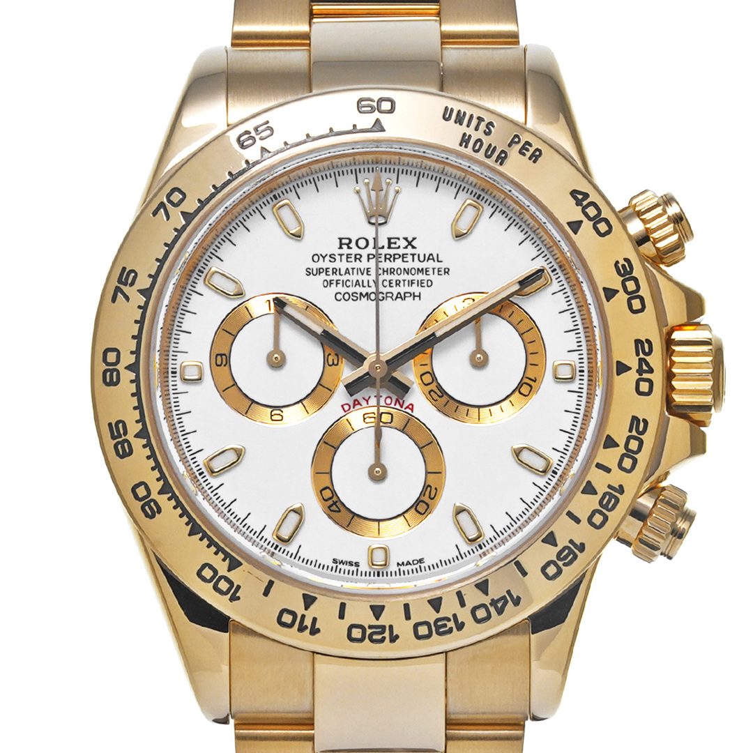 ROLEX(ロレックス)の中古 ロレックス ROLEX 116508 ランダムシリアル ホワイト メンズ 腕時計 メンズの時計(腕時計(アナログ))の商品写真