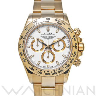 ロレックス(ROLEX)の中古 ロレックス ROLEX 116508 ランダムシリアル ホワイト メンズ 腕時計(腕時計(アナログ))