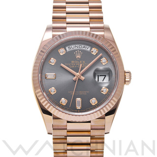 ロレックス(ROLEX)の中古 ロレックス ROLEX 128235A ランダムシリアル スレート /ダイヤモンド メンズ 腕時計(腕時計(アナログ))