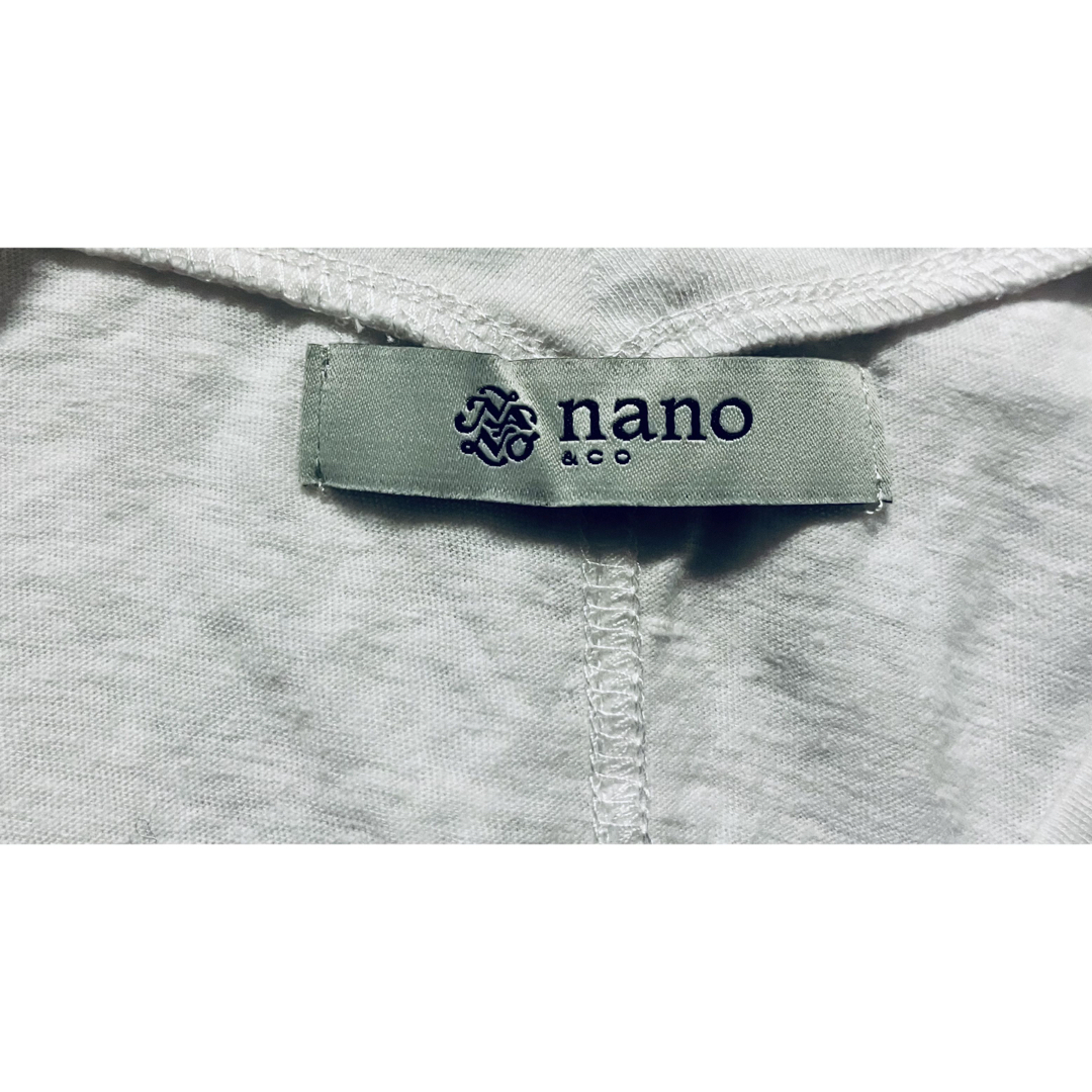 nano・universe(ナノユニバース)の新品　ナノユニバース　フレンチスリーブ　カットソー nano universe レディースのトップス(Tシャツ(半袖/袖なし))の商品写真