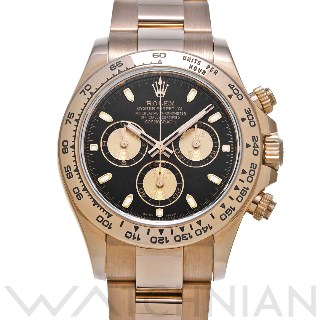 ROLEX(ロレックス)の中古 ロレックス ROLEX 116505 ランダムシリアル ブラック /ピンク メンズ 腕時計 メンズの時計(腕時計(アナログ))の商品写真