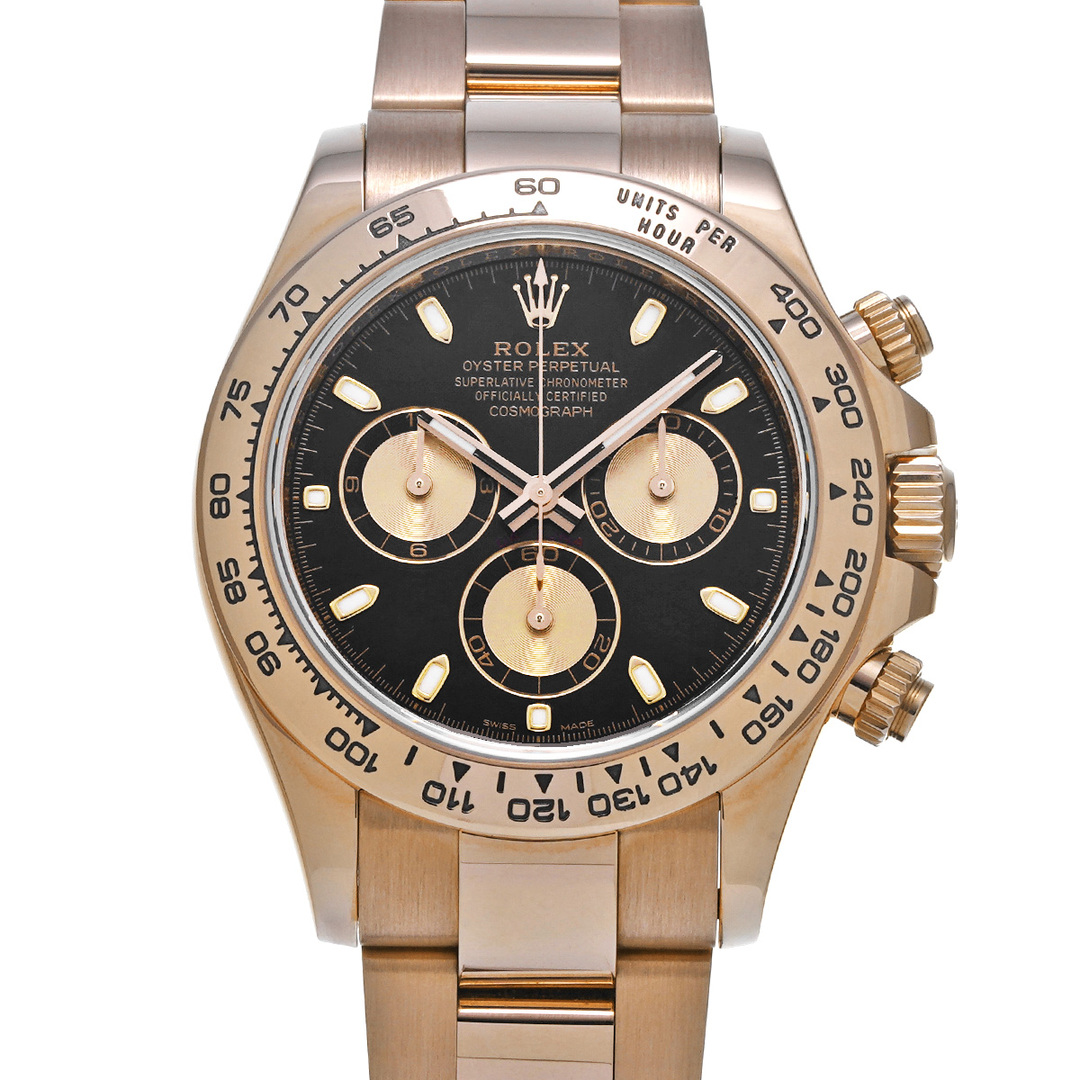 ROLEX(ロレックス)の中古 ロレックス ROLEX 116505 ランダムシリアル ブラック /ピンク メンズ 腕時計 メンズの時計(腕時計(アナログ))の商品写真