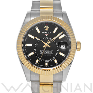 ロレックス(ROLEX)の中古 ロレックス ROLEX 326933 ランダムシリアル ブライトブラック メンズ 腕時計(腕時計(アナログ))