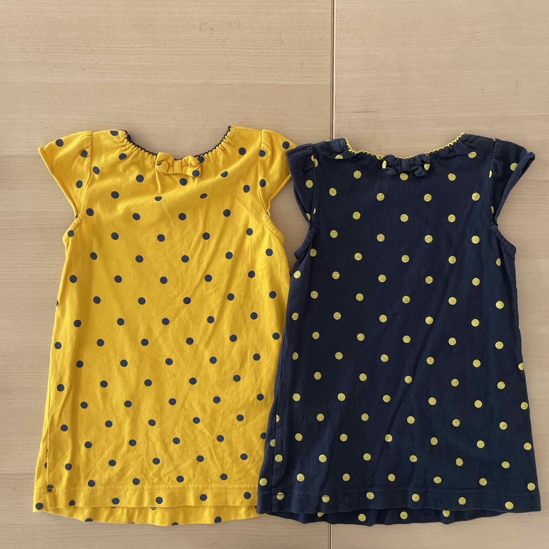 HusHush(ハッシュアッシュ)の双子　ワンピース　100 キッズ/ベビー/マタニティのキッズ服女の子用(90cm~)(ワンピース)の商品写真