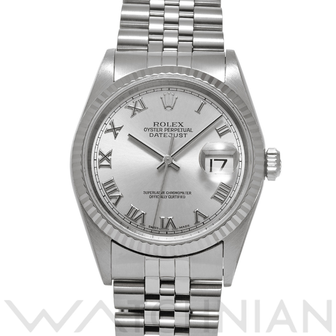 ROLEX(ロレックス)の中古 ロレックス ROLEX 16234 A番(1998年頃製造) シルバー メンズ 腕時計 メンズの時計(腕時計(アナログ))の商品写真