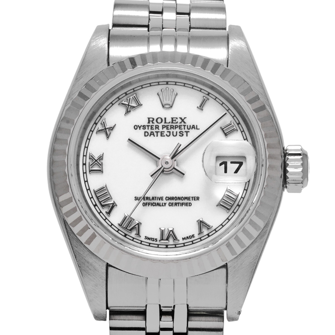 ROLEX(ロレックス)の中古 ロレックス ROLEX 79174 P番(2000年頃製造) ホワイト レディース 腕時計 レディースのファッション小物(腕時計)の商品写真