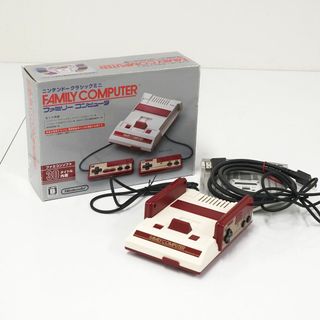 任天堂 - Nintendo ニンテンドークラシックミニ ファミリーコンピューター USED品 CLV-S-HVCC ファミコン 30タイトル内蔵 レトロ 中古 完動品 V0515