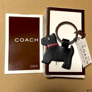 コーチ(COACH)の◾️コーチ　CARCH  キーリング　ボストンテリア　新品未使用(その他)