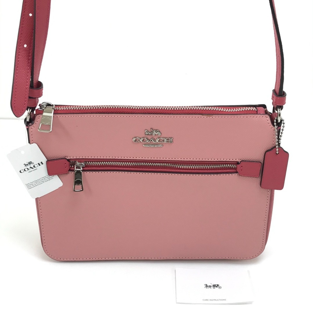 COACH(コーチ)の$$ COACH コーチ ショルダーバッグ 91149 ピンク レディースのバッグ(ショルダーバッグ)の商品写真