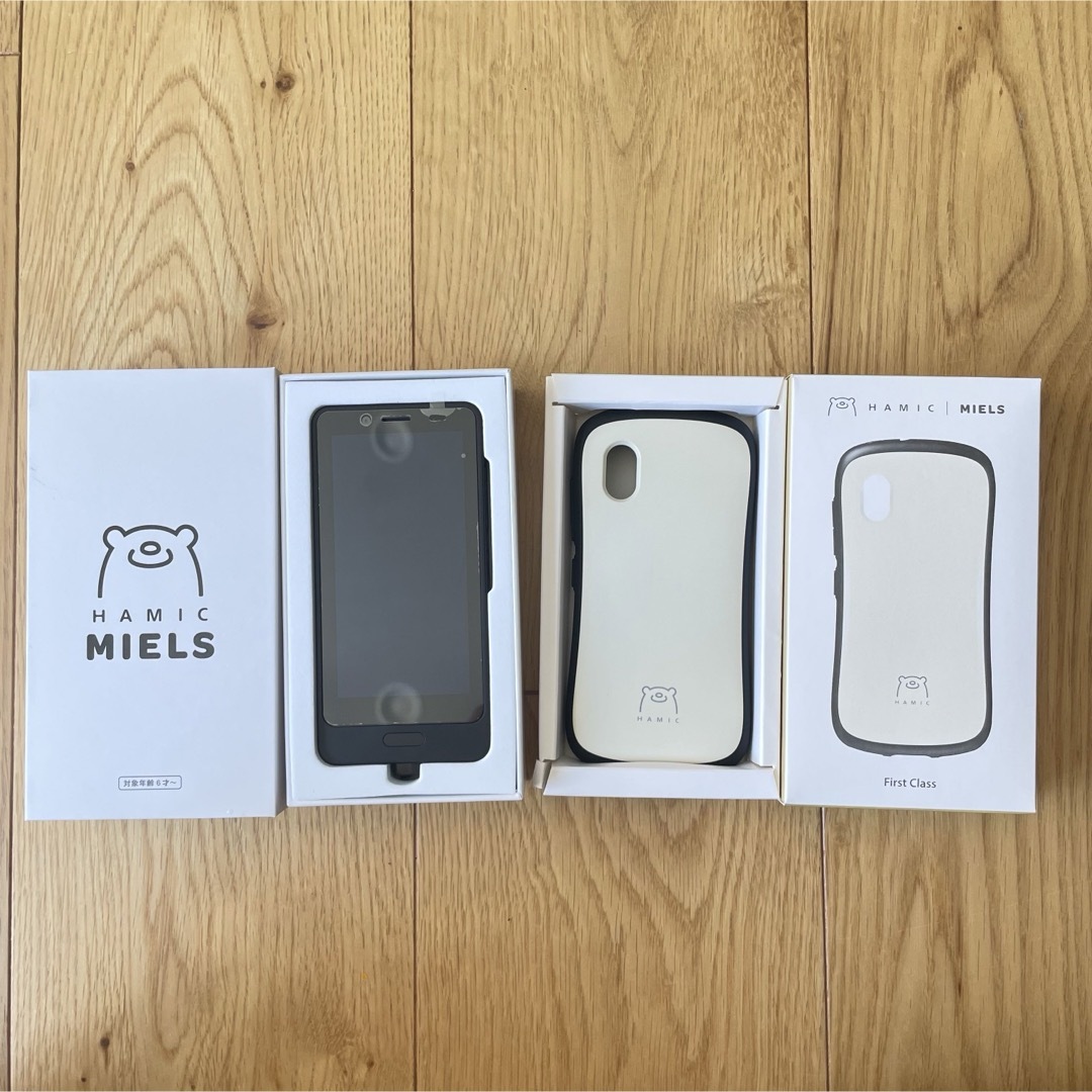 新品未使用HAMIC MIELS ホワイト スマホ/家電/カメラのスマートフォン/携帯電話(スマートフォン本体)の商品写真