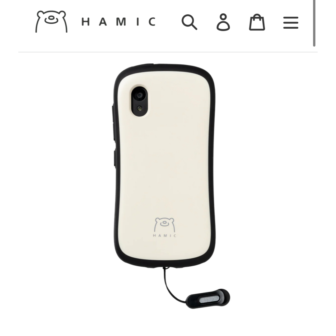 新品未使用HAMIC MIELS ホワイト スマホ/家電/カメラのスマートフォン/携帯電話(スマートフォン本体)の商品写真