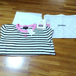 CHANEL - シャネル　24P　レディース　カットソー　Ｔシャツ　新品未使用タグ付き