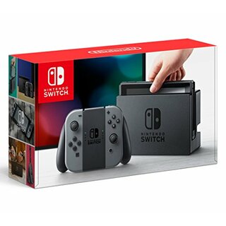Nintendo Switch 本体 (ニンテンドースイッチ) 【Joy-Con (L) / (R) グレー】(その他)