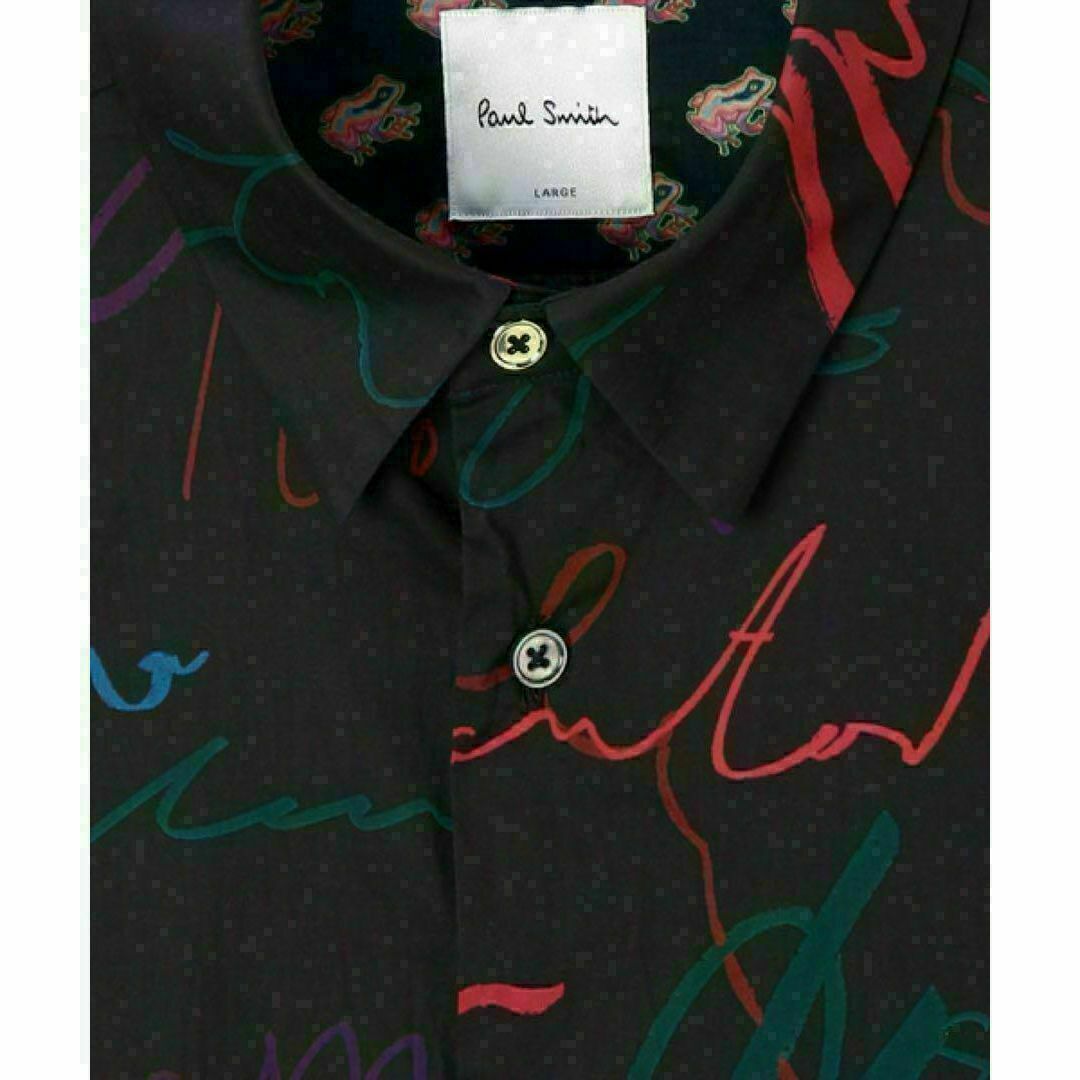 Paul Smith(ポールスミス)のポールスミス　黒　赤　シャツ　プラダ コーチ バーバリー グッチ ヴィヴィアン メンズのトップス(シャツ)の商品写真