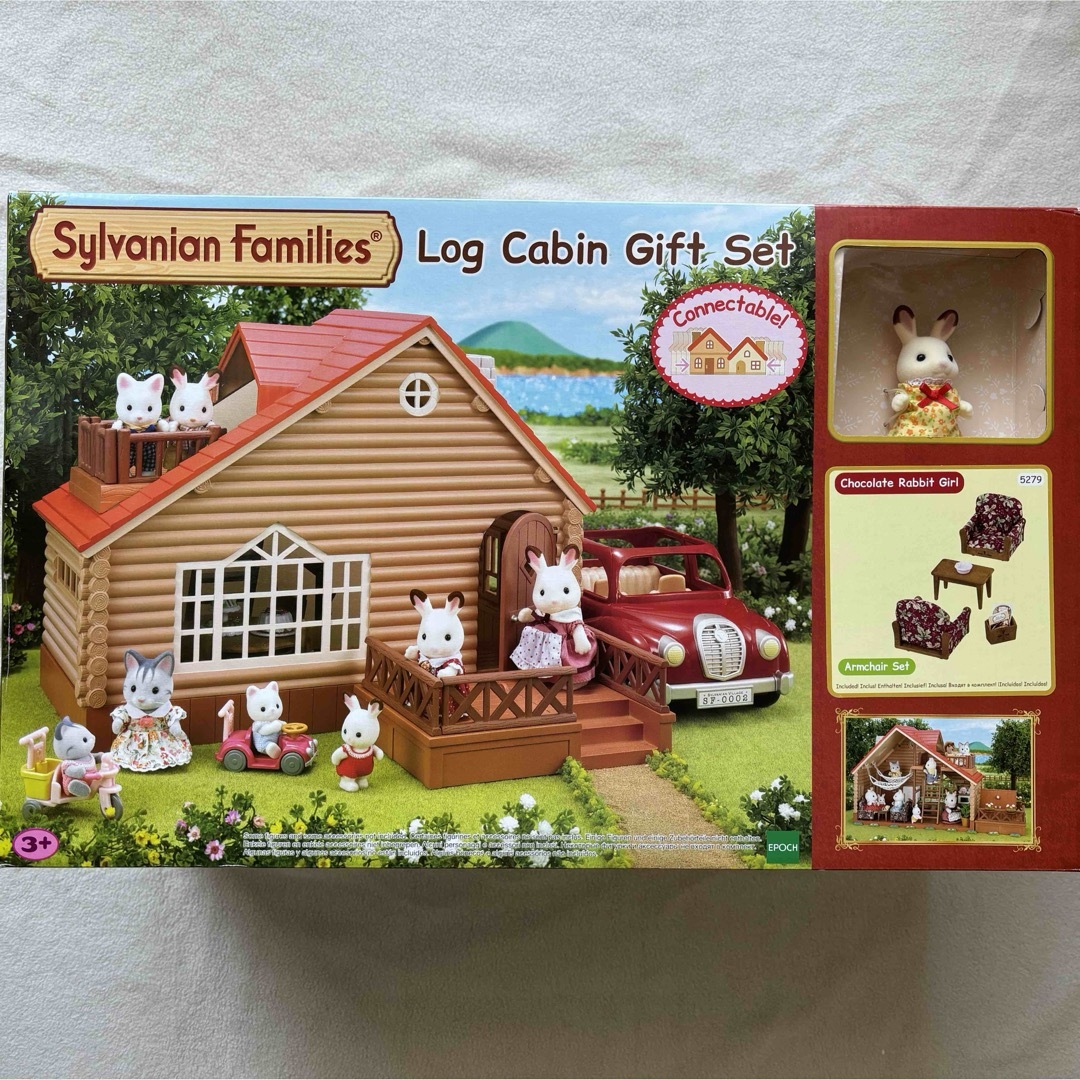 シルバニアファミリー(シルバニアファミリー)のシルバニアファミリー ログキャビン log cabin キッズ/ベビー/マタニティのおもちゃ(ぬいぐるみ/人形)の商品写真