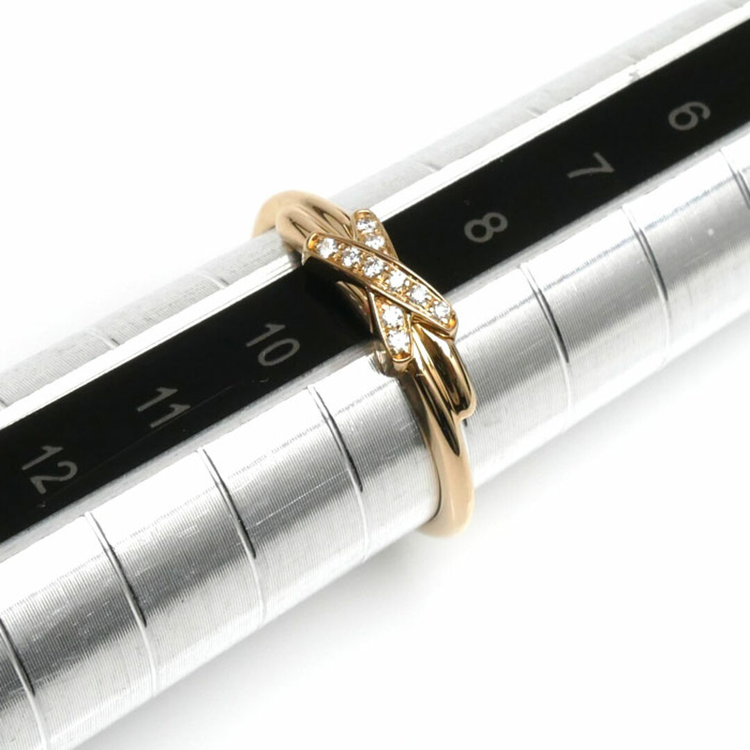 CHAUMET(ショーメ)のChaumet ショーメ K18PG ピンクゴールド ジュ ドゥ リアン リング・指輪 082218 ダイヤモンド 9号 49 1.8g レディース【中古】【美品】 レディースのアクセサリー(リング(指輪))の商品写真