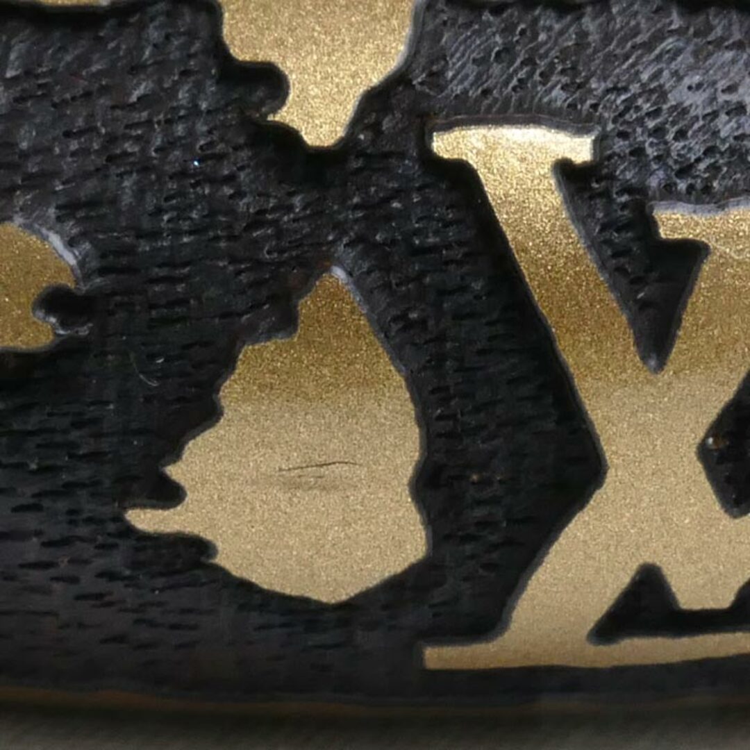 LOUIS VUITTON(ルイヴィトン)のLOUIS VUITTON ルイ・ヴィトン ウッド/ラッカー ブラスレ レオモノグラム バングル M65964 GA0049 27.1g レディース【中古】 レディースのアクセサリー(ブレスレット/バングル)の商品写真