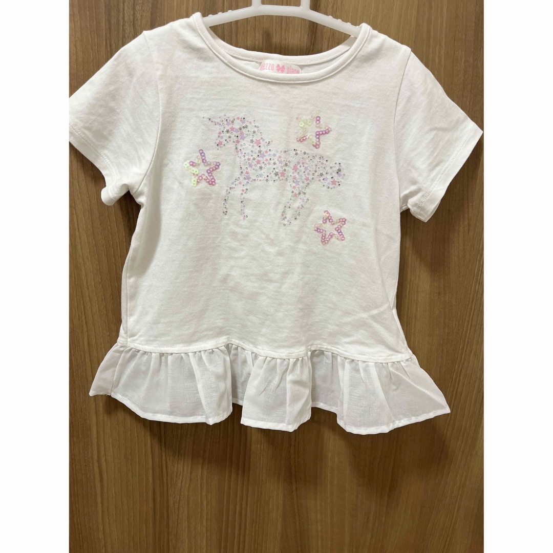 mezzo piano(メゾピアノ)のメゾピアノ　Tシャツ 110cm120cm キッズ/ベビー/マタニティのキッズ服男の子用(90cm~)(Tシャツ/カットソー)の商品写真