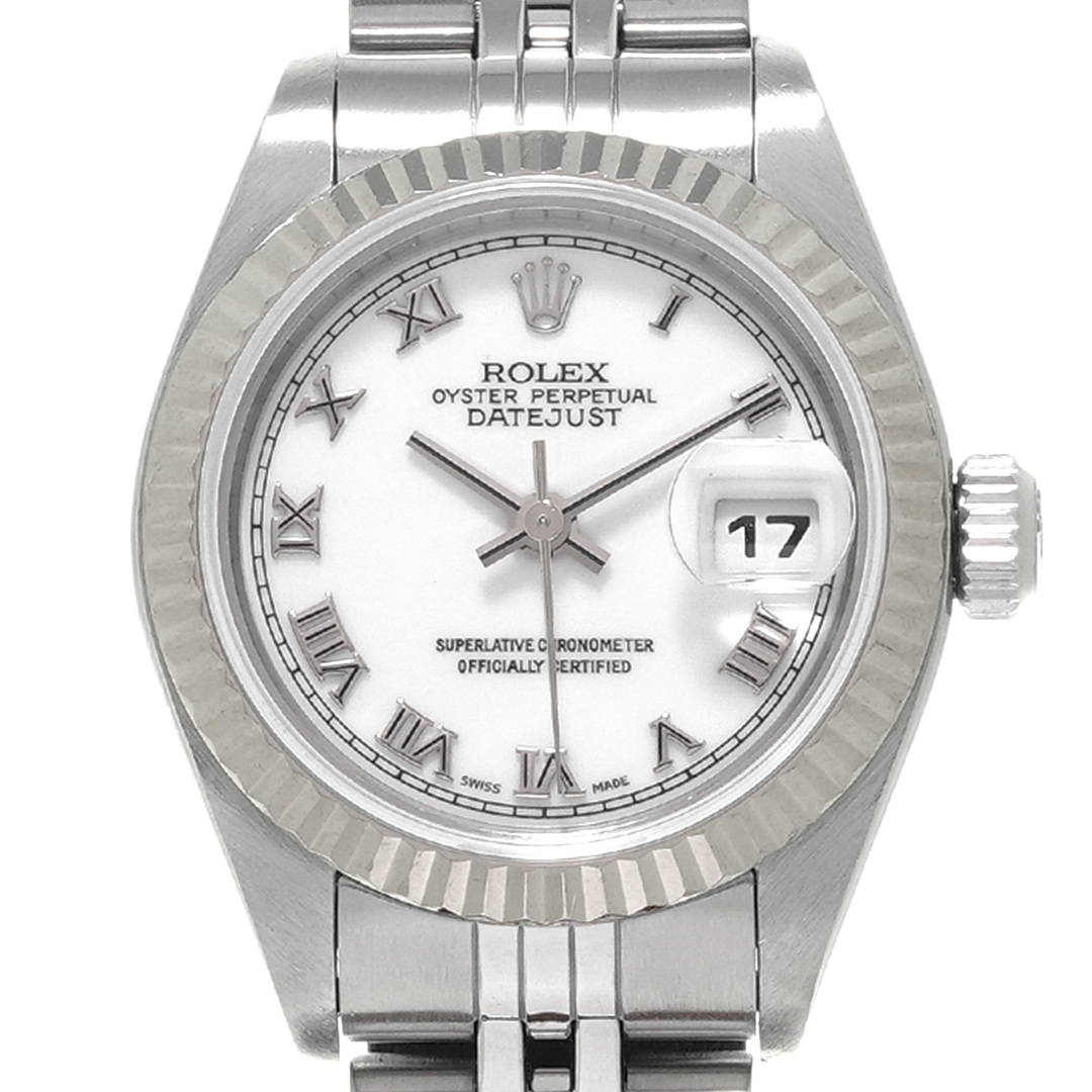 ROLEX(ロレックス)の中古 ロレックス ROLEX 79174 A番(1998年頃製造) ホワイト レディース 腕時計 レディースのファッション小物(腕時計)の商品写真