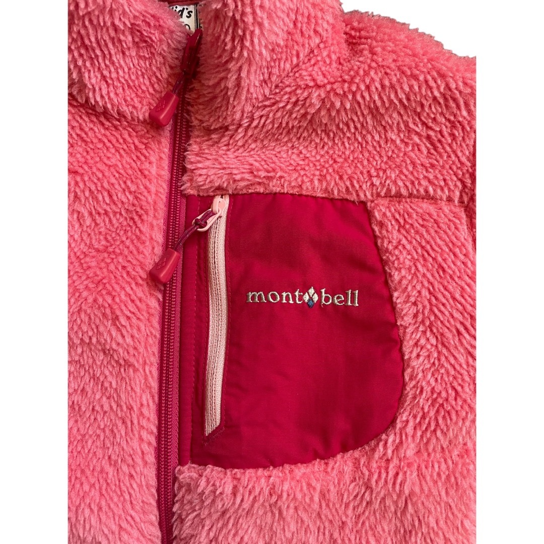 mont bell(モンベル)のmont bell モンベル クリマエア フリースジャケット キッズ 110 キッズ/ベビー/マタニティのキッズ服女の子用(90cm~)(ジャケット/上着)の商品写真