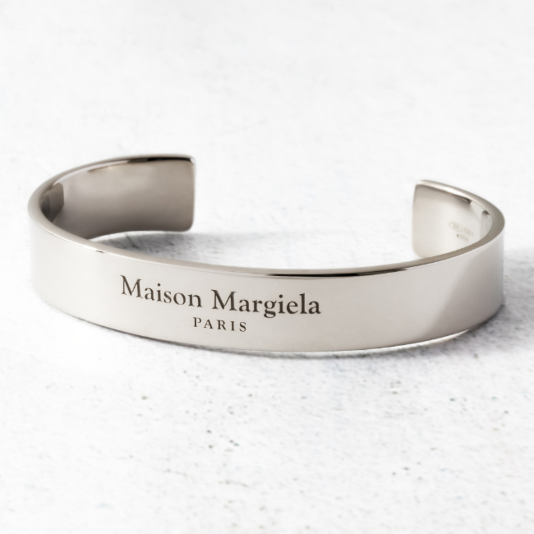 Maison Martin Margiela(マルタンマルジェラ)のメゾン マルジェラ/MAISON MARGIELA ブレスレット メンズ シルバー バングル SILVER SM1UY0081-SV0158-951 _0410ff メンズのアクセサリー(バングル/リストバンド)の商品写真