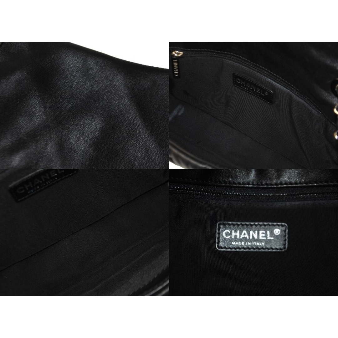 CHANEL(シャネル)の極美品 CHANEL シャネル ココマーク バブルキルト ハンドバッグ ブラック シルバー金具 中古 63716 レディースのバッグ(ハンドバッグ)の商品写真