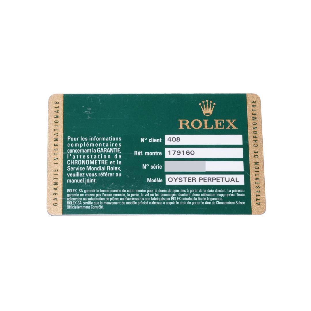 ROLEX(ロレックス)の中古 ロレックス ROLEX 179160 Z番(2007年頃製造) ブラック レディース 腕時計 レディースのファッション小物(腕時計)の商品写真