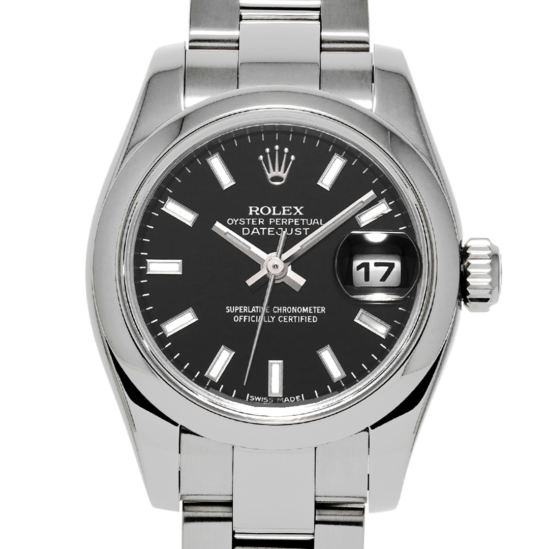 ROLEX(ロレックス)の中古 ロレックス ROLEX 179160 Z番(2007年頃製造) ブラック レディース 腕時計 レディースのファッション小物(腕時計)の商品写真