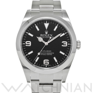 ロレックス(ROLEX)の中古 ロレックス ROLEX 214270 ランダムシリアル ブラック メンズ 腕時計(腕時計(アナログ))