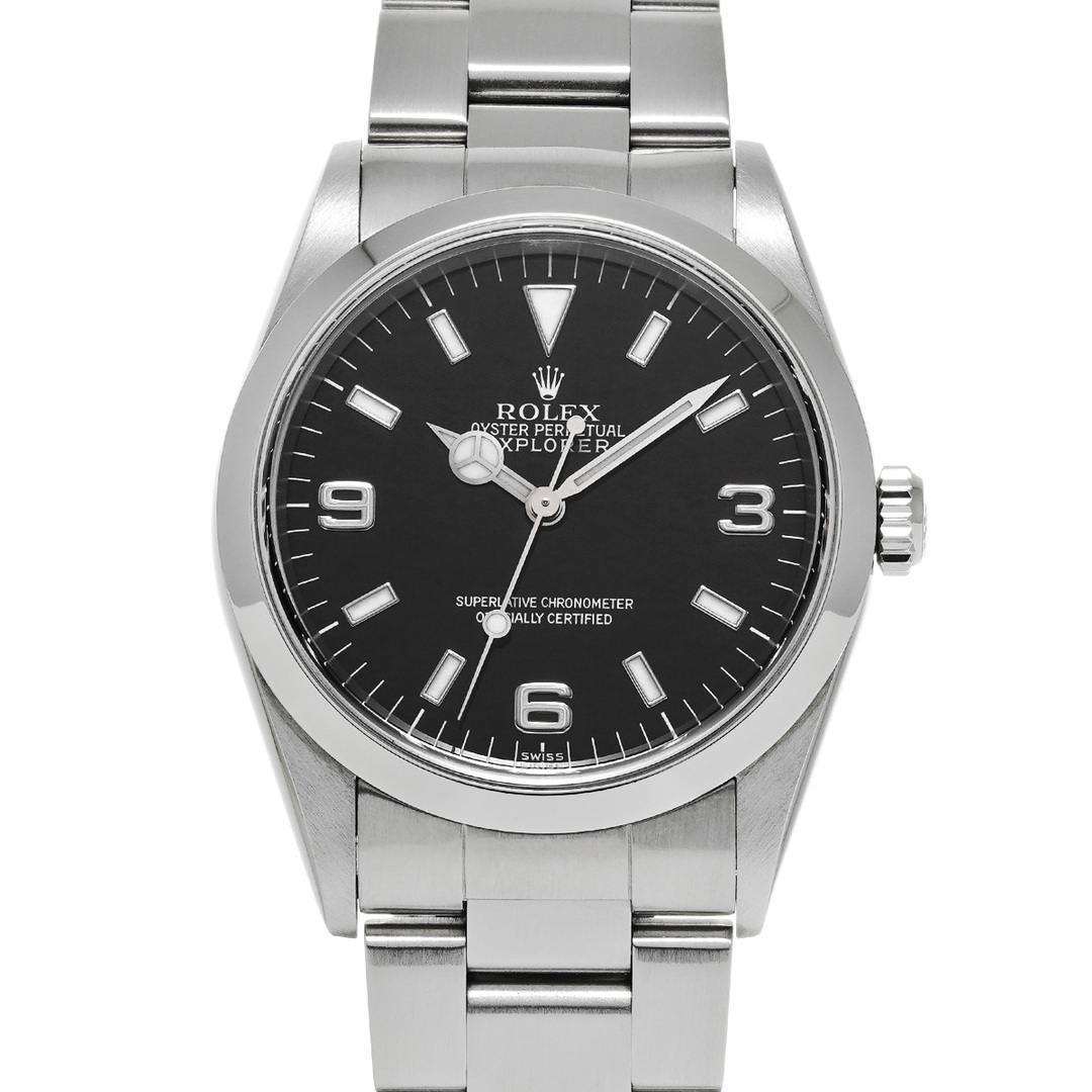 ROLEX(ロレックス)の中古 ロレックス ROLEX 14270 A番(1999年頃製造) ブラック メンズ 腕時計 メンズの時計(腕時計(アナログ))の商品写真