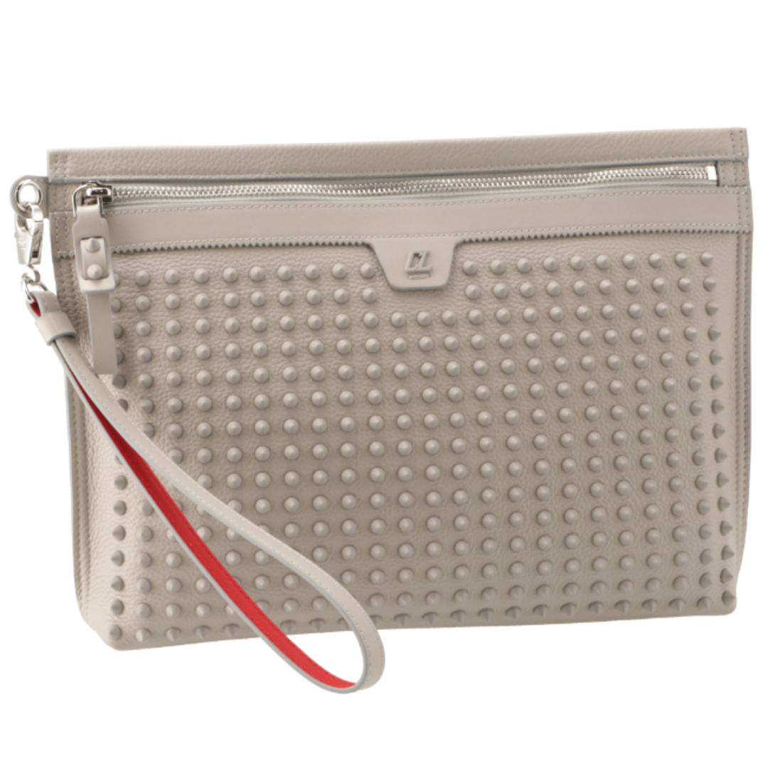 Christian Louboutin(クリスチャンルブタン)のクリスチャンルブタン/CHRISTIAN LOUBOUTIN バッグ メンズ CITYPOUCH クラッチバッグ GOOSE/GOOSE 1225143-0001-G320 _0410ff メンズのバッグ(セカンドバッグ/クラッチバッグ)の商品写真