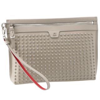 クリスチャンルブタン(Christian Louboutin)のクリスチャンルブタン/CHRISTIAN LOUBOUTIN バッグ メンズ CITYPOUCH クラッチバッグ GOOSE/GOOSE 1225143-0001-G320 _0410ff(セカンドバッグ/クラッチバッグ)