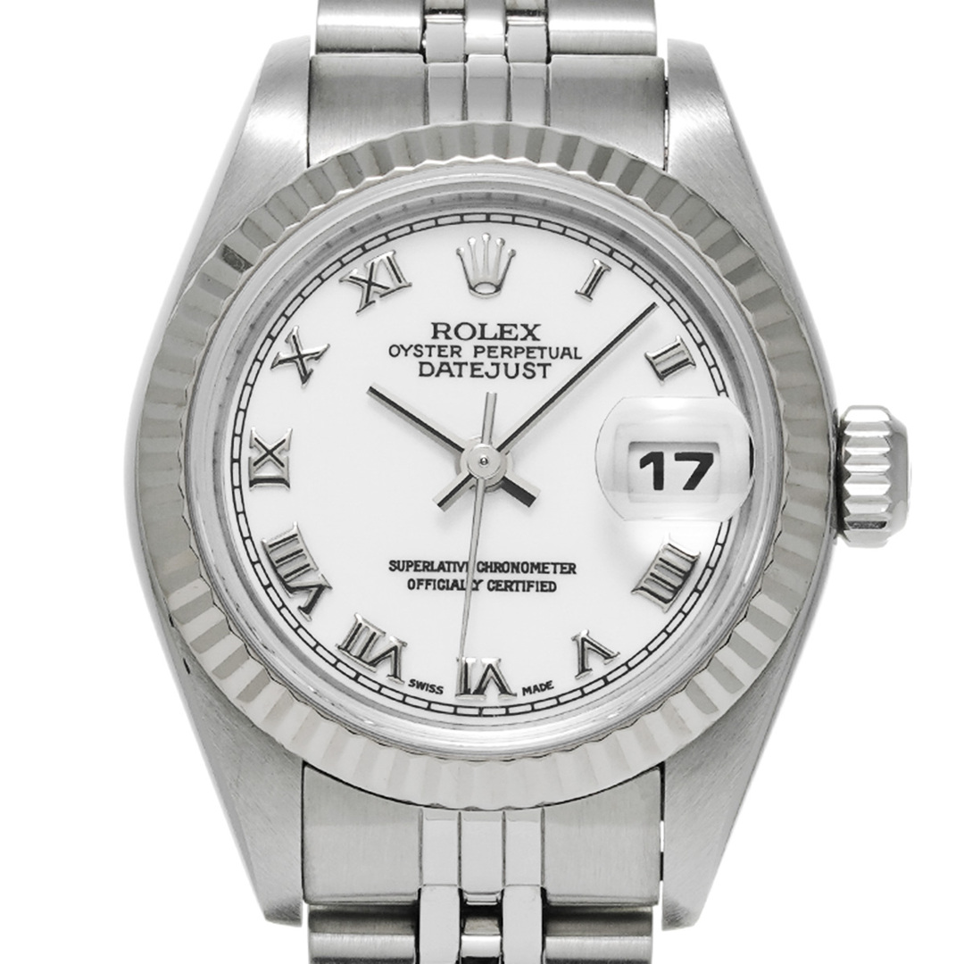 ROLEX(ロレックス)の中古 ロレックス ROLEX 79174 F番(2003年頃製造) ホワイト レディース 腕時計 レディースのファッション小物(腕時計)の商品写真