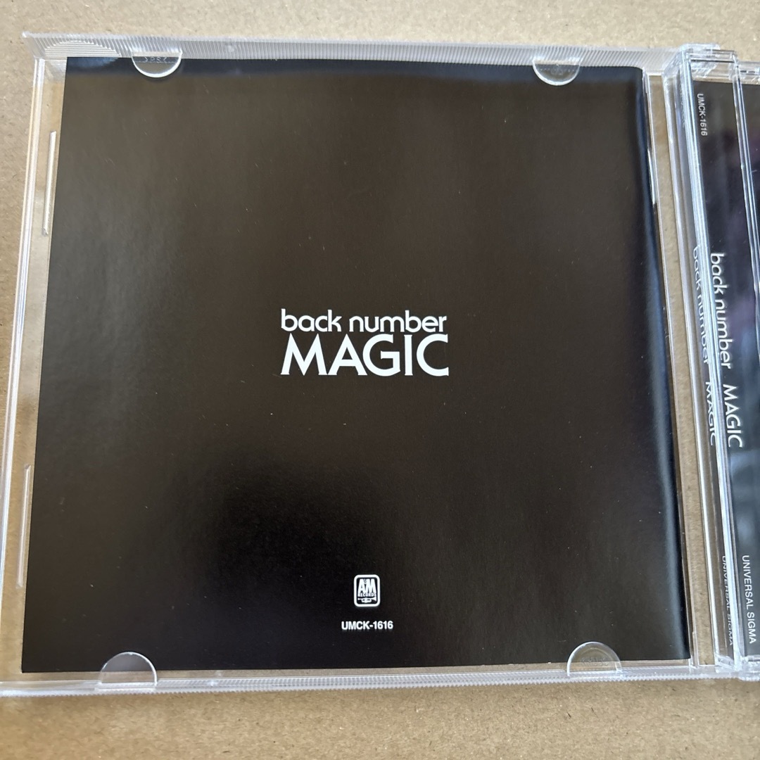 MAGIC back number エンタメ/ホビーのCD(ポップス/ロック(邦楽))の商品写真