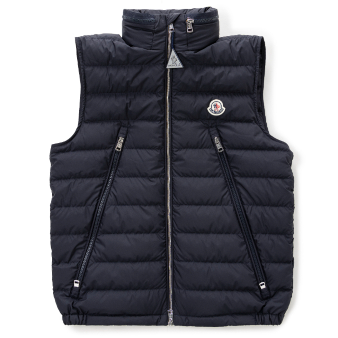 MONCLER(モンクレール)のモンクレール/MONCLER ジャケット アパレル メンズ ALBYT ダウンベスト NAVY 0911A00060-54A81-778 _0410ff メンズのジャケット/アウター(ダウンベスト)の商品写真