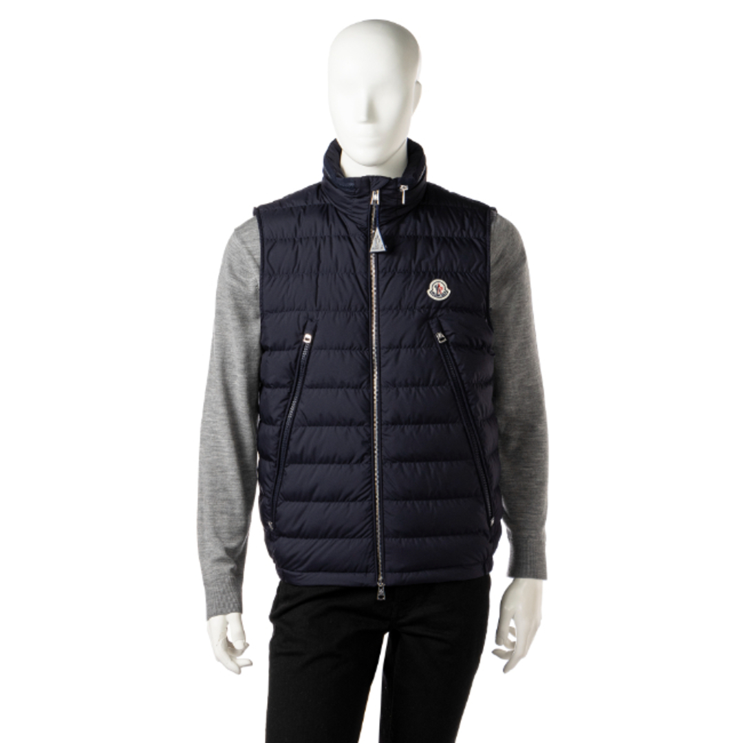 MONCLER(モンクレール)のモンクレール/MONCLER ジャケット アパレル メンズ ALBYT ダウンベスト NAVY 0911A00060-54A81-778 _0410ff メンズのジャケット/アウター(ダウンベスト)の商品写真