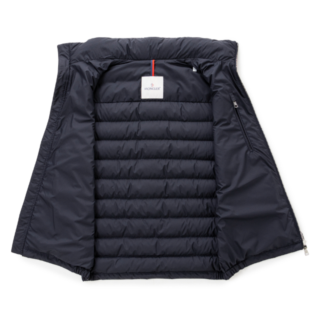 MONCLER(モンクレール)のモンクレール/MONCLER ジャケット アパレル メンズ ALBYT ダウンベスト NAVY 0911A00060-54A81-778 _0410ff メンズのジャケット/アウター(ダウンベスト)の商品写真