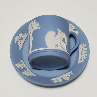 ウェッジウッド(WEDGWOOD)のWEDGWOOD ウェッジウッド ジャスパー デミタス カップ＆ソーサー(グラス/カップ)