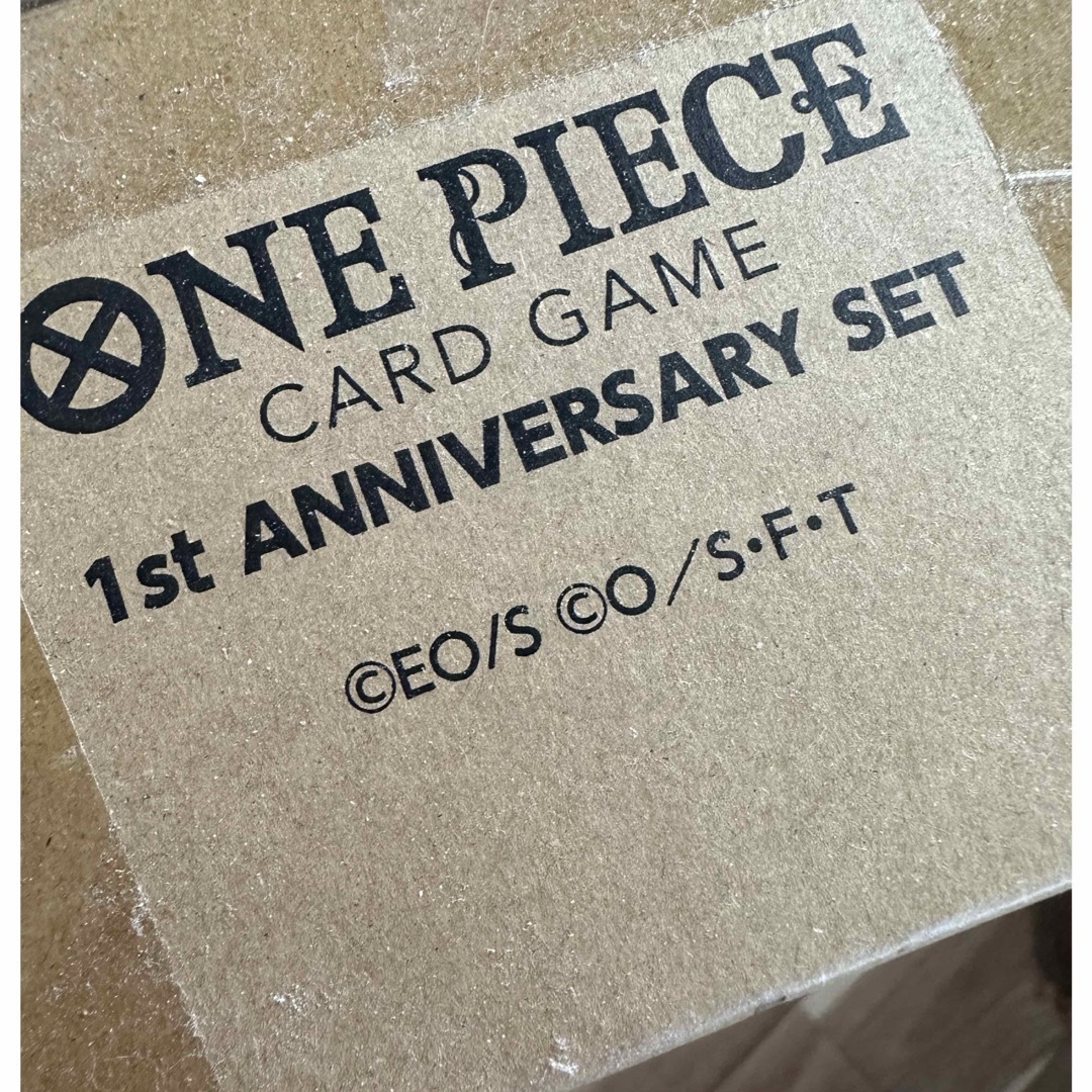 one piece card game 1st anniversary set エンタメ/ホビーのトレーディングカード(その他)の商品写真