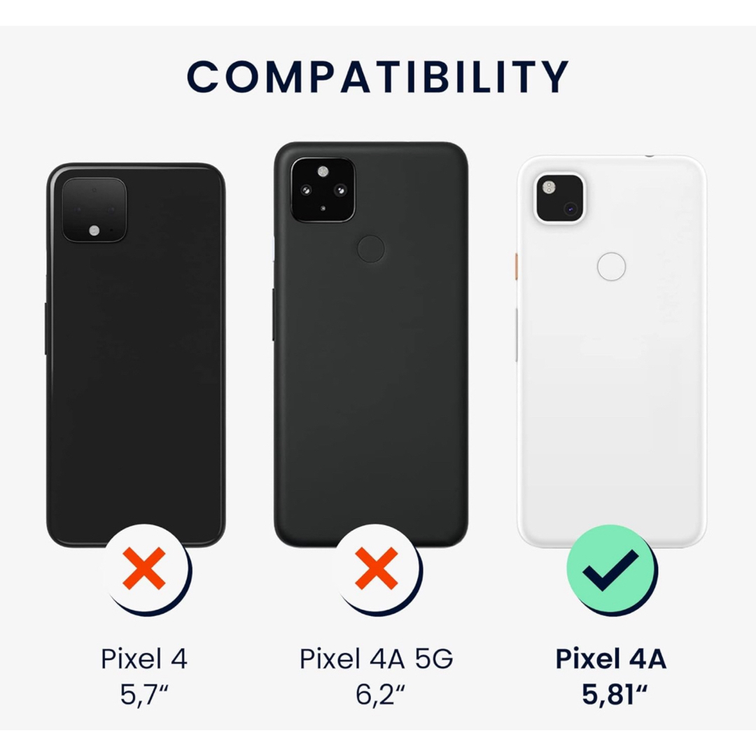 Google Pixel 4a ケース TPU カバー 肩掛け ストラップ付き スマホ/家電/カメラのスマホアクセサリー(Androidケース)の商品写真