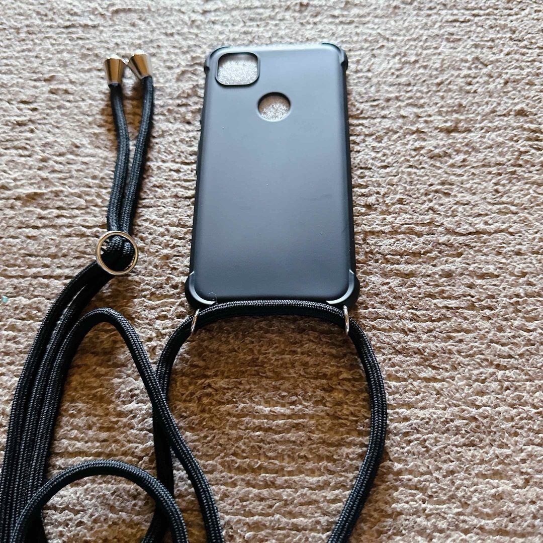 Google Pixel 4a ケース TPU カバー 肩掛け ストラップ付き スマホ/家電/カメラのスマホアクセサリー(Androidケース)の商品写真