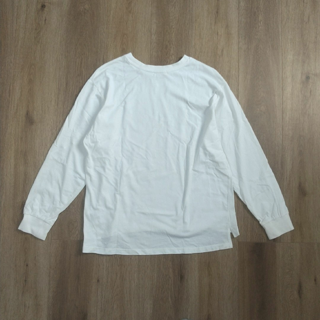SHOO・LA・RUE(シューラルー)の今期春物 シューラルー ロゴ長袖Tシャツ コットン100% レディースのトップス(Tシャツ(長袖/七分))の商品写真