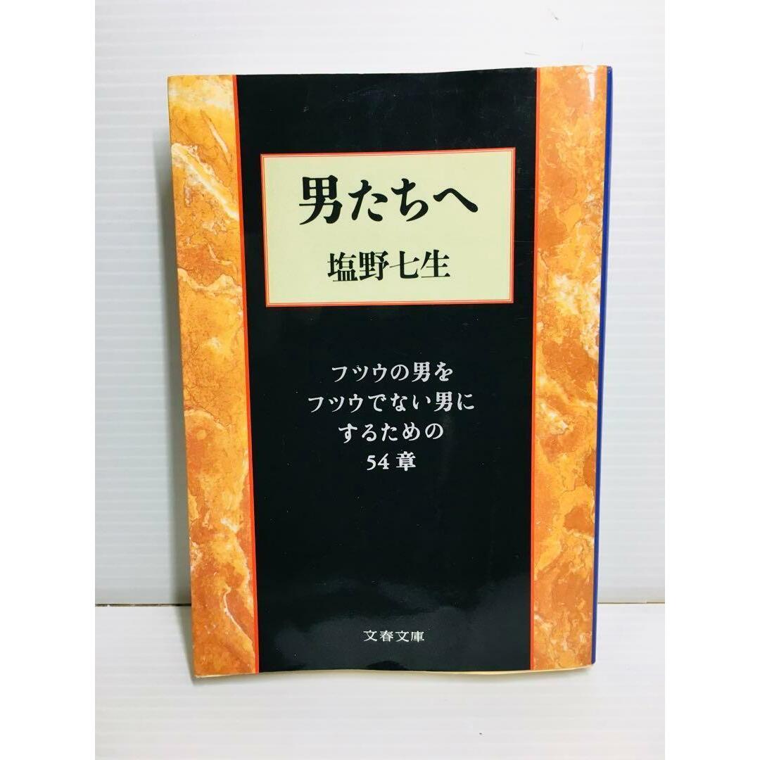 P0326-113　男たちへ フツウの男をフツウでない男にするための54章 エンタメ/ホビーの本(文学/小説)の商品写真