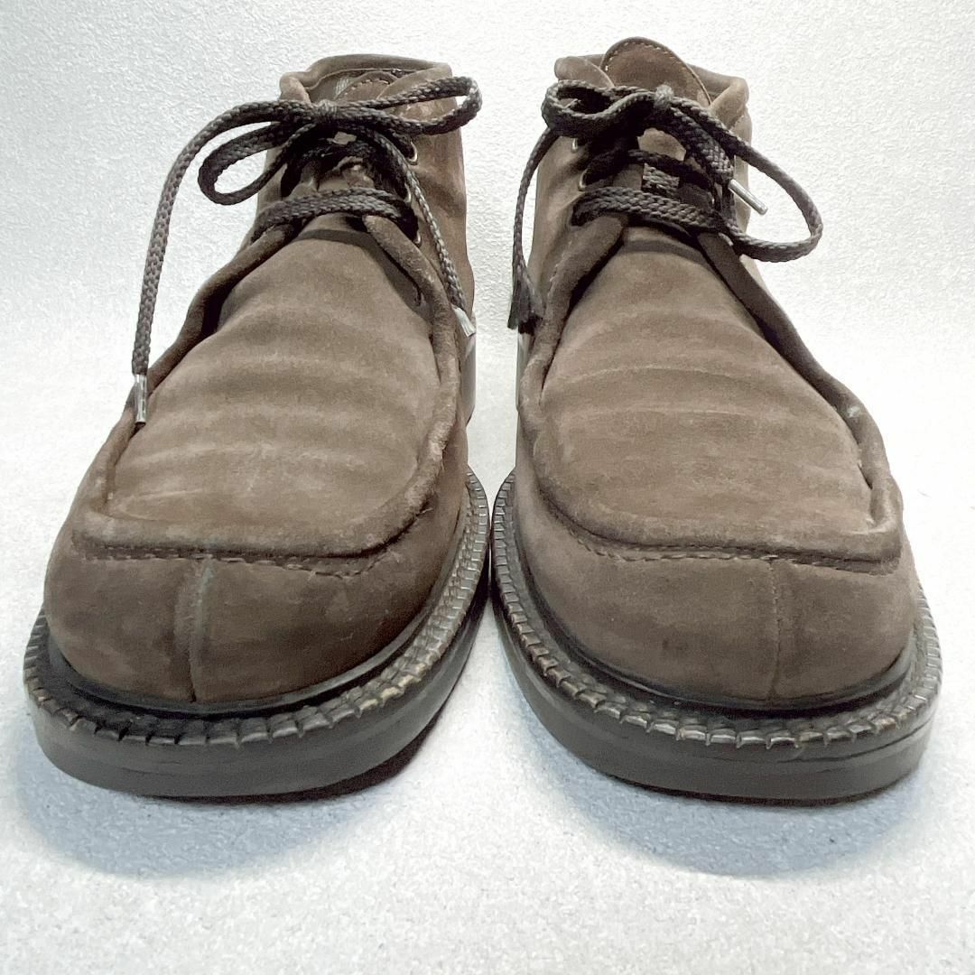 HUGO BOSS(ヒューゴボス)のヒューゴボス 26cm チャッカーブーツ ブラウン ブーツ メンズの靴/シューズ(ブーツ)の商品写真