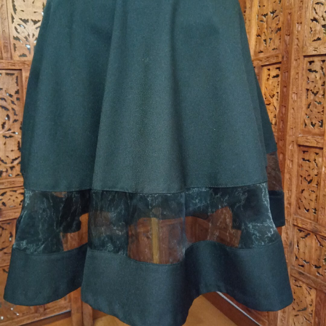 韓国Page...シースルースカート レディースのスカート(ひざ丈スカート)の商品写真