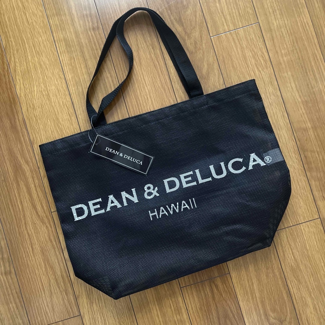 DEAN & DELUCA(ディーンアンドデルーカ)のDEAN&DELUCA メッシュトートバッグ L black レディースのバッグ(トートバッグ)の商品写真