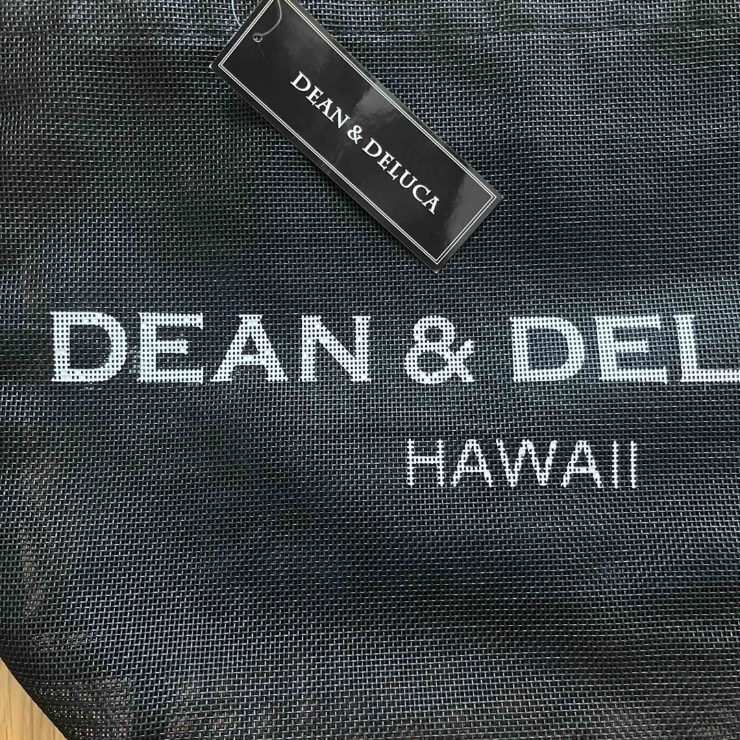DEAN & DELUCA(ディーンアンドデルーカ)のDEAN&DELUCA メッシュトートバッグ L black レディースのバッグ(トートバッグ)の商品写真
