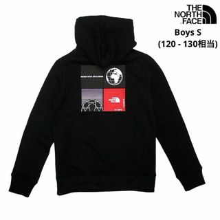 ザノースフェイス(THE NORTH FACE)のUS限定 新品 ノースフェイス グラフィック パーカー (S) ボーイズ 子供(ジャケット/上着)